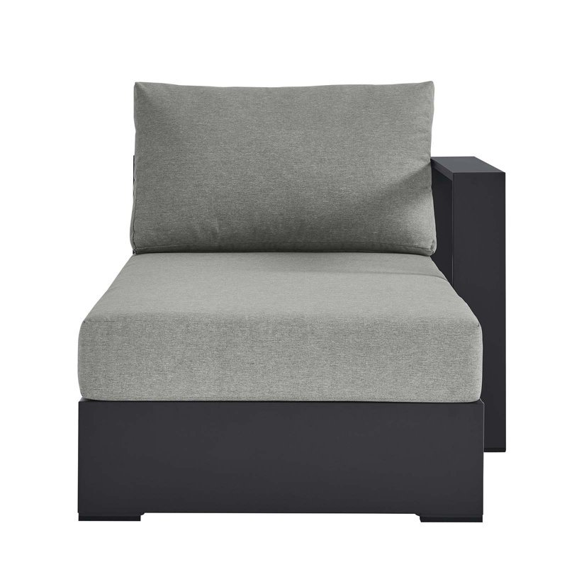 Chaise longue d'extérieur Tahoe, Gris