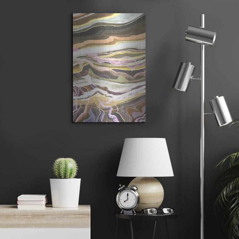 «Warm Minerals I» par Grace Popp, H 24 po x l 16 po