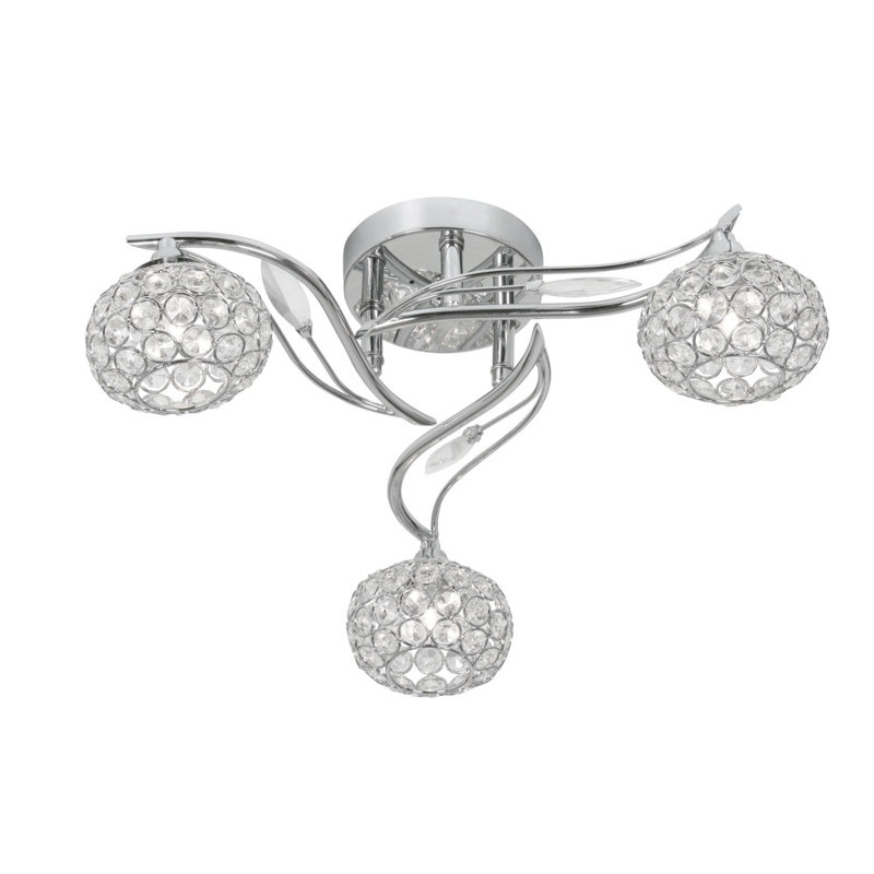 Newton Full Track Lighting Kit, Chrome