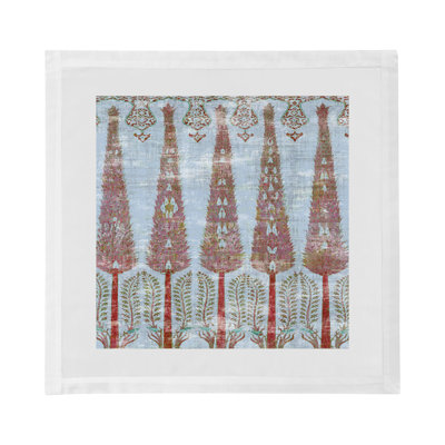 Serviettes de table en satin de coton Topkapi Garden
