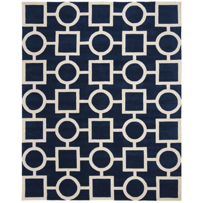 Teresita Hand Tufted Wool Geometric Rug