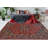 Khusbu Distressed Hebert Red Rug