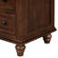 Armoire de rangement à 3 tiroirs en bois avec plateau coulissant pour le salon-599802891
