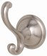 Yale Single Robe Hook, Satin Nickel