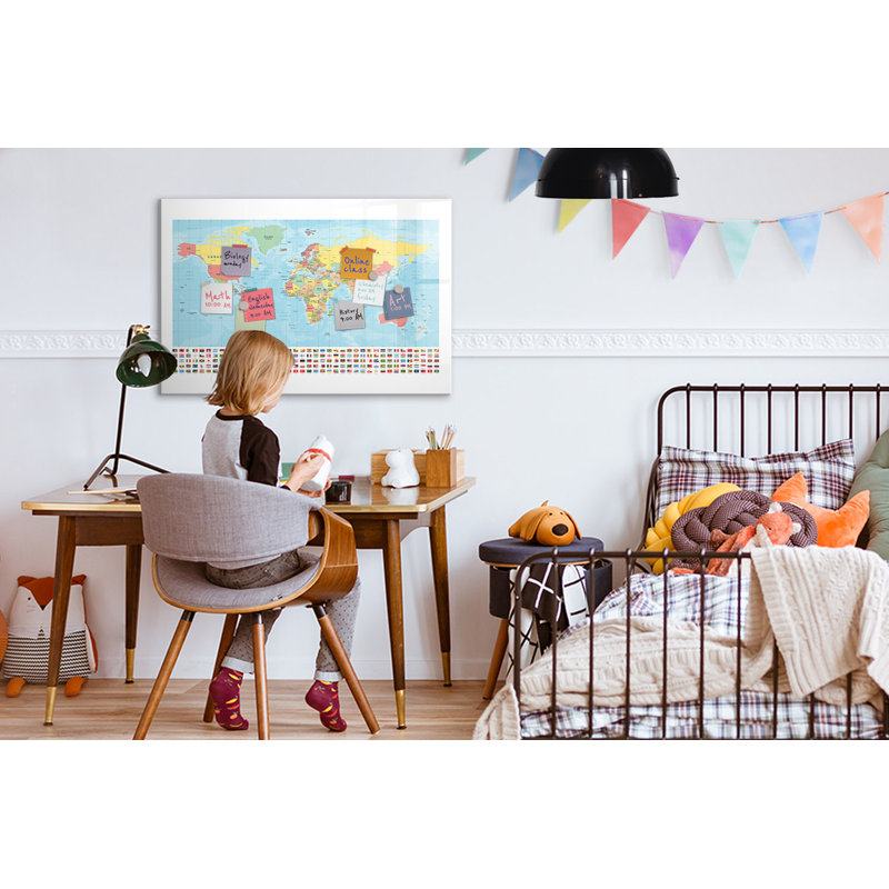 Magnetic Glass Dry Erase Board