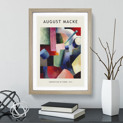 Composition Vol.2 by August Macke - Picture Frame Art Prints