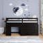 Lit mezzanine simple avec armoire et tablette-1609826488