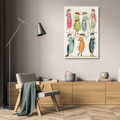 "Printemps des robes" par MuseumPrints - Art sur toile tendue avec châssis
