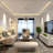 Modern 92-Light Satin Nickel Stainless Steel LED Chandelier 