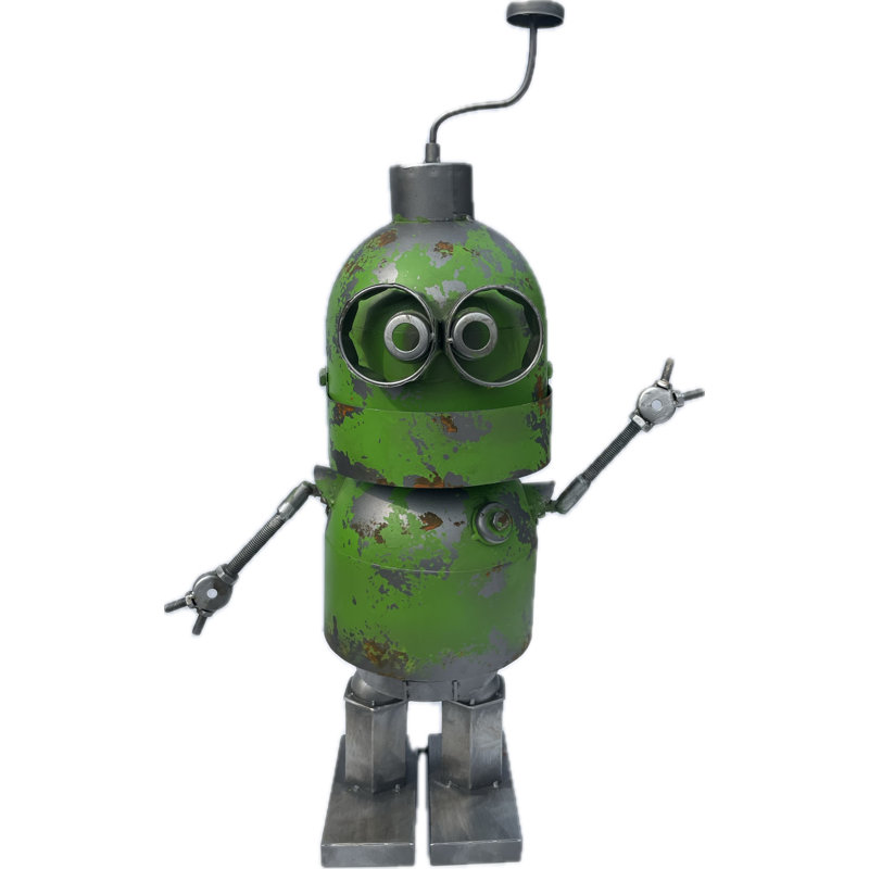 Cyber circuit, robot en métal