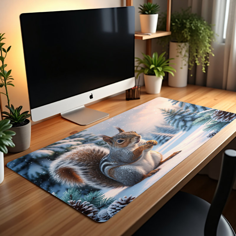 Polyester Desk Pad, 23.6x13.8