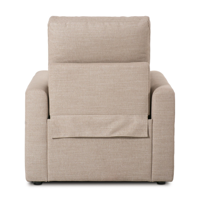 Tillery Recliner, Polyester Blend, Crypton Nomad Snow