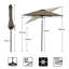 Hurley 270cm Market Parasol-1695759386