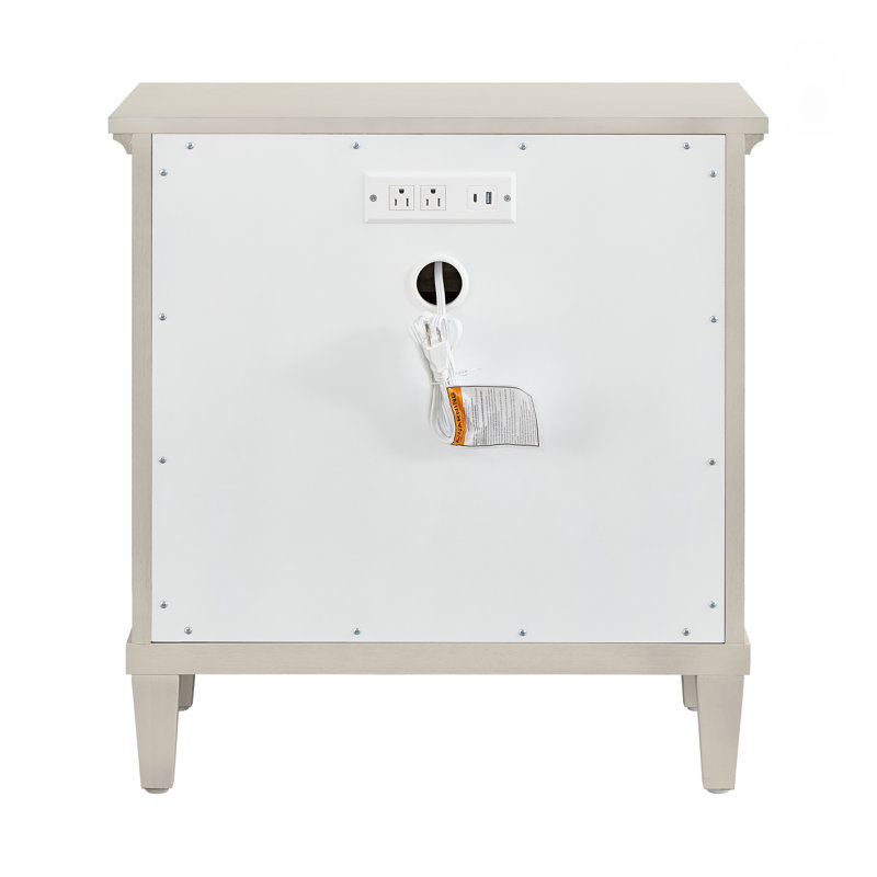 Birchaven 3 Drawer Nightstand, Willow