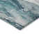 Machine Washable Indoor/Outdoor Cinead ACN1687 Teal Rug