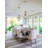 Overbey 18 - Inch Three Bulbs Glass Globe Dimmable Chandelier Victoria Hotel Style