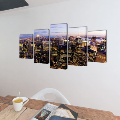 Ensemble d'impressions murales sur toile