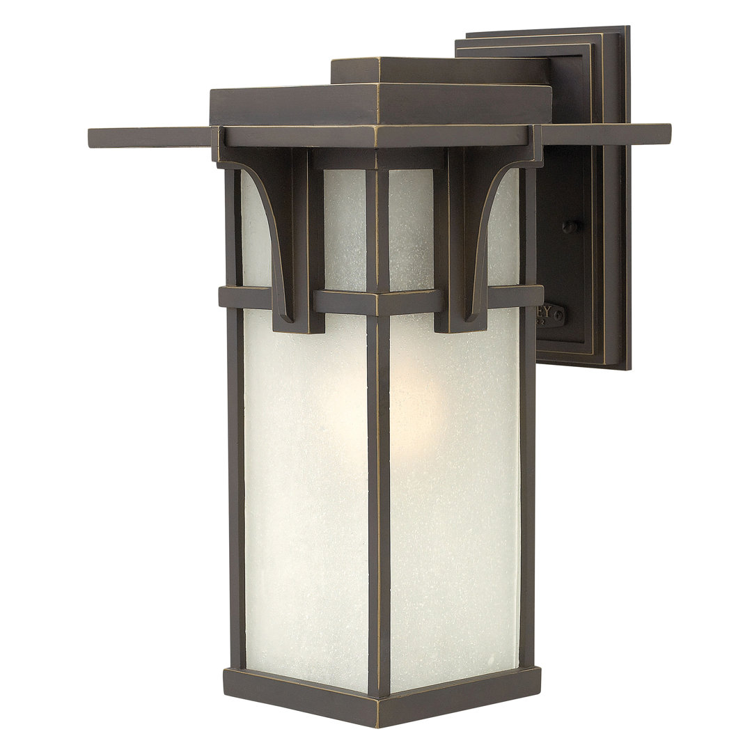 Manhattan 1-Light Aluminum Outdoor Craftsman Wall Mount Lantern Hinkley 