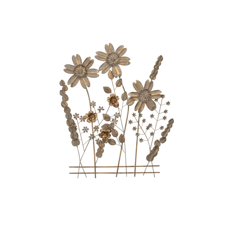 Plants & Flowers Wall Decor on Metal