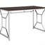 Bureau en MDF / chrome Martha (bureau) Martha
