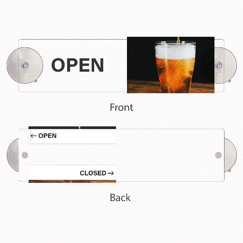 Open/Closed Door Sign