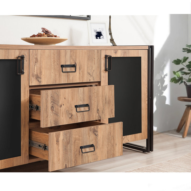 Buffet 3 tiroirs Freja