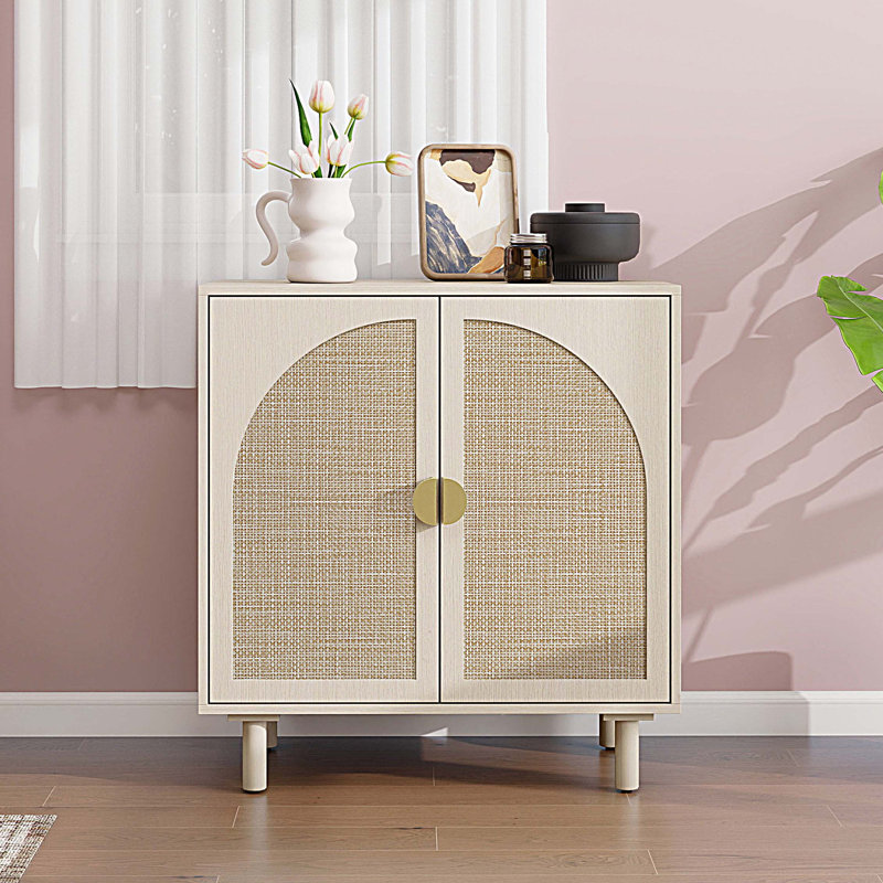 Buffet décoratif 2 portes, Beige
