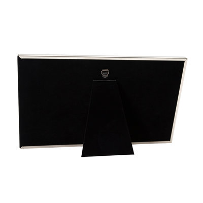 Black Metal Picture Frame with Mat