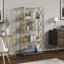 Celine 167.6cm H Steel Standard Bookcase-76491390-70980592