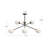 Luanda 6-Light Chandelier-66310795