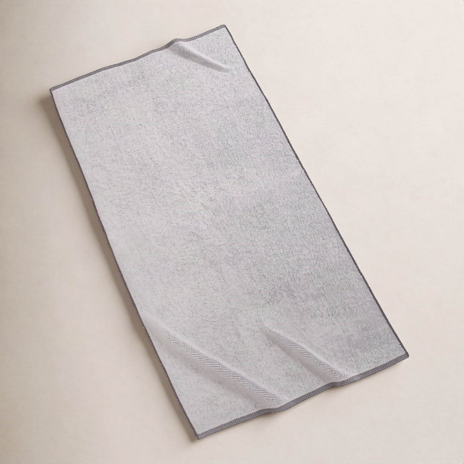 Rust Turkish Cotton Bath Towel, Gray