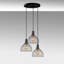 Luminaire suspendu en forme de dôme à 3 lumières-1920194011
