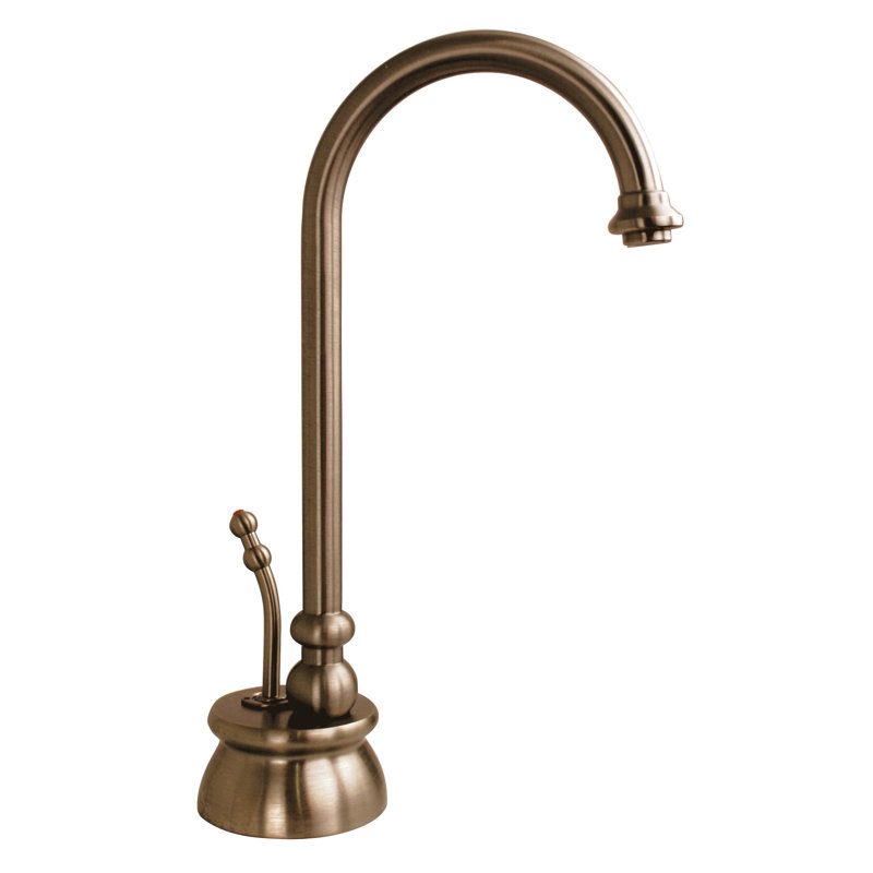 10" Calorah 1-Handle Hot Water Dispenser Faucet (Tank sold separately), Antique Copper
