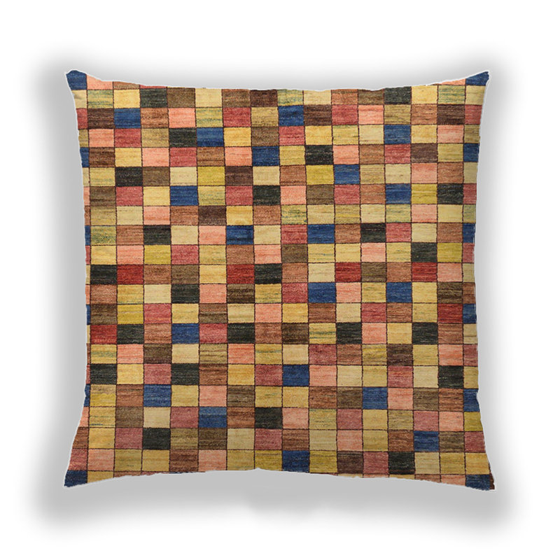 Coussin Abstract 281, Microsuède