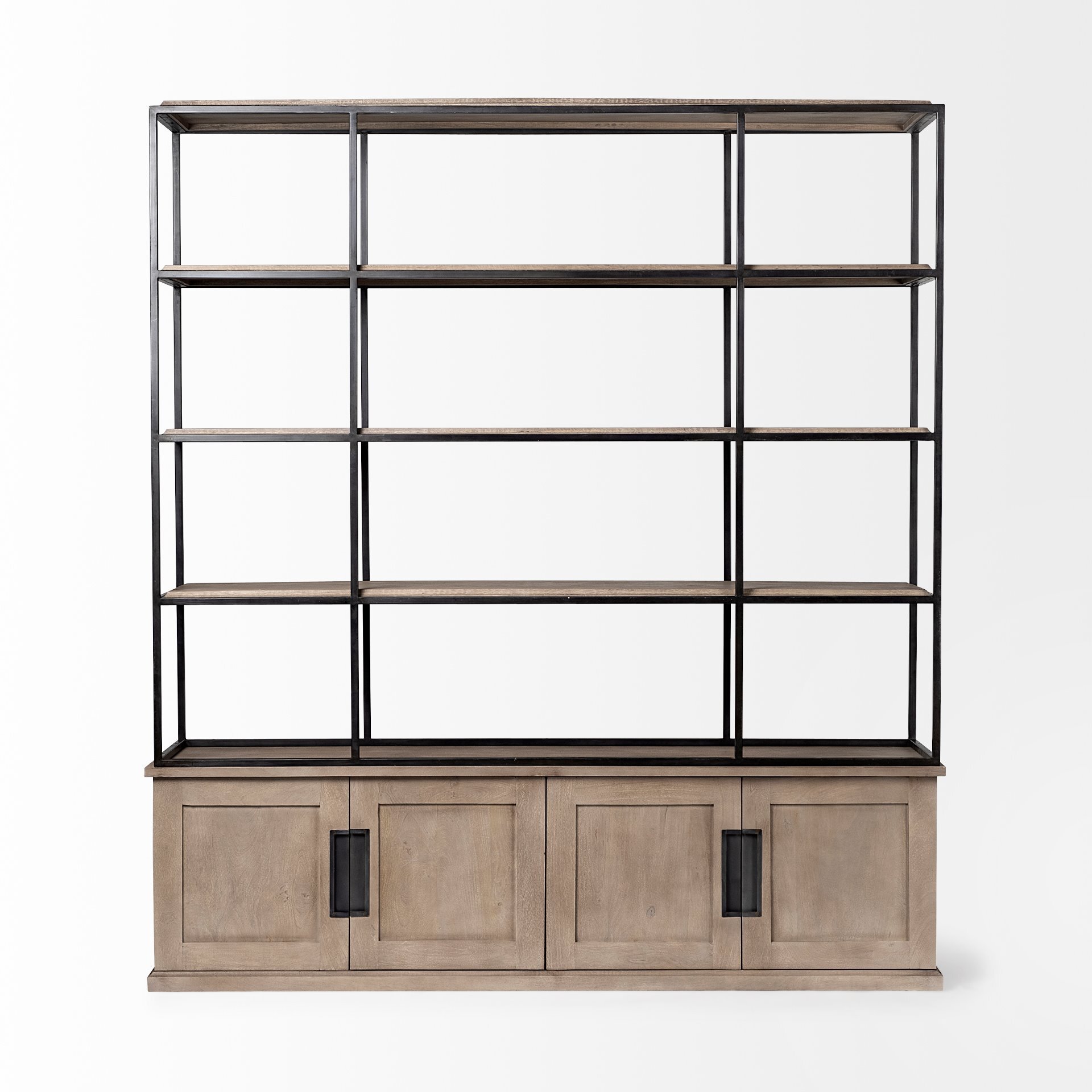 Alex Wide Bookcase & Reviews | Birch Lane