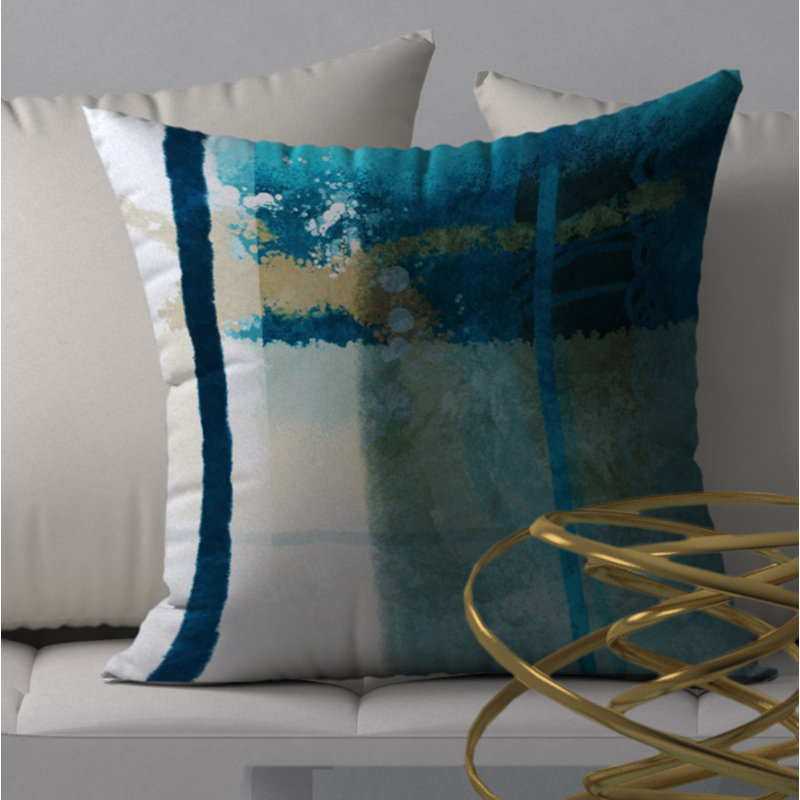 Housse de coussin décorative carrée « Pleasure Proud », 18 po x 18 po