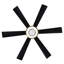 Grand ventilateur de plafond moderne 60 po avec lumières DEL et télécommande-408681123-408681126