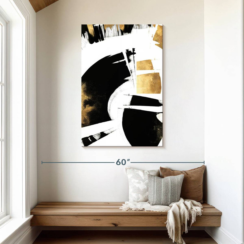 Avery Abstract Art Deco I, 45" H x 30" W