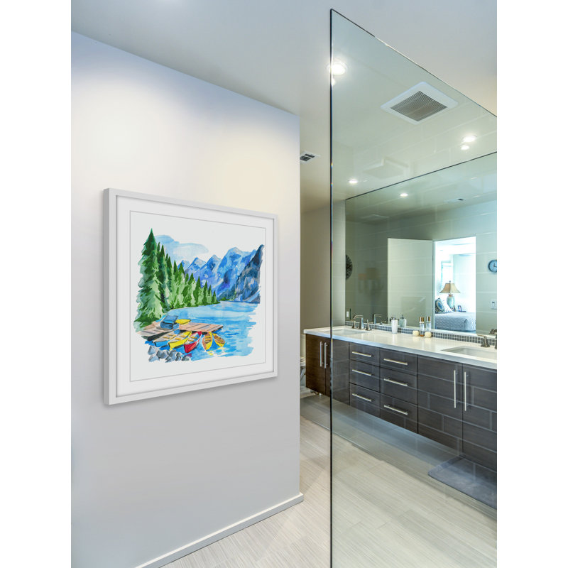 «Banff National Park», reproduction encadrée, H 32 po x l 32 po x P 1,5 po