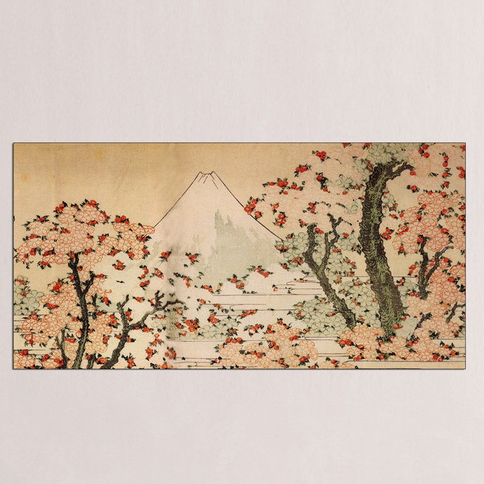 Hokusai - Wrapped Canvas Painting, 50cm H x 100cm W x 1.8cm D