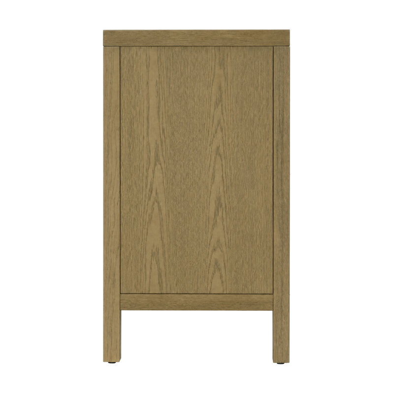 Nora 3-Drawer Chest, Light Oak