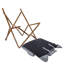 Sipple Folding Camping Chair with Cushion