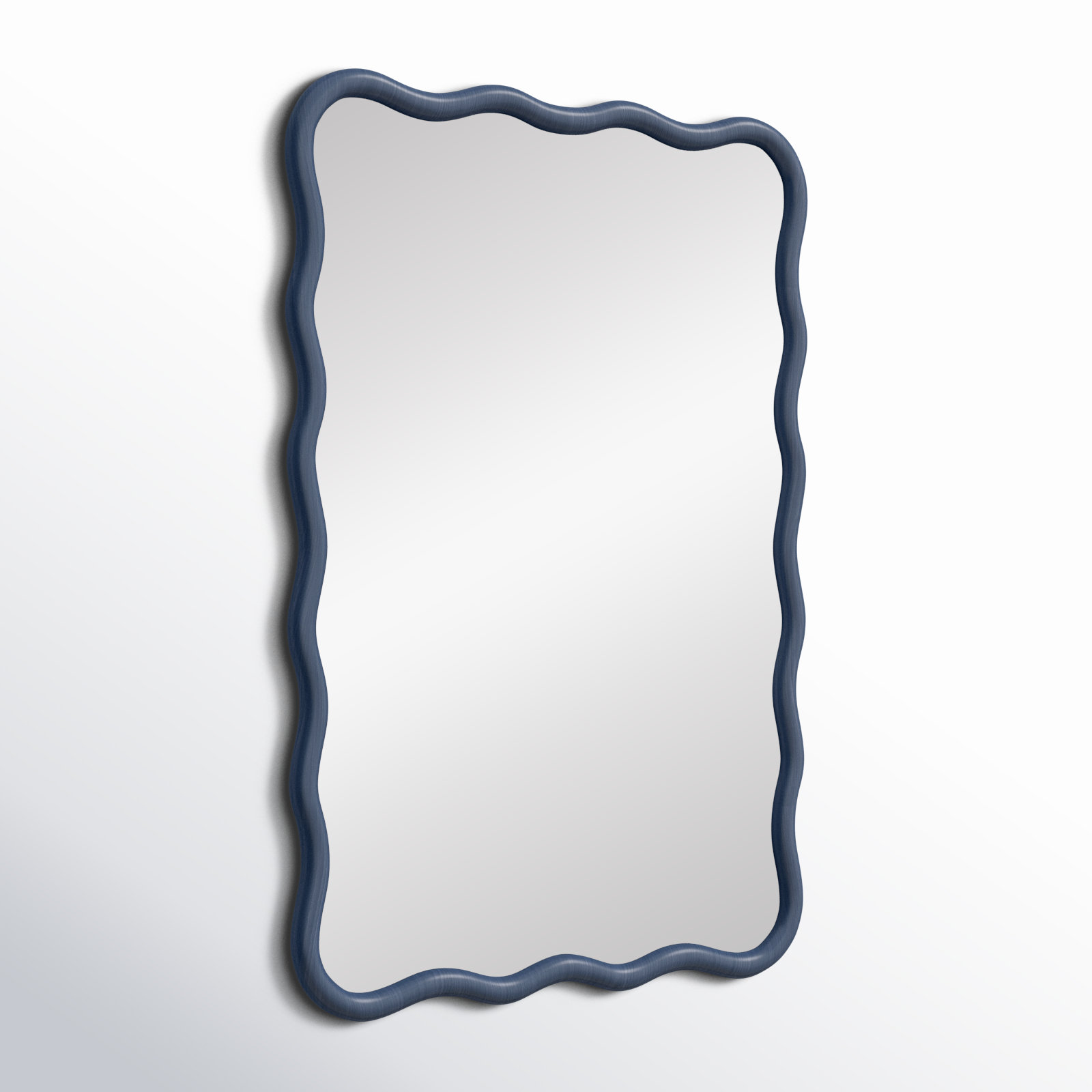 Andy 28" Accent Mirror, Denim