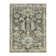 Wool Geometric Area Rug in Gray