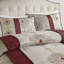 Ensemble de literie pour grand lit 7 pièces - très grand édredon rouge avec coussins décoratifs-117584370-117584369