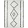 Tapis ivoire / noir
