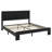 Large Underbed Storage Wood Platform Bed Frame