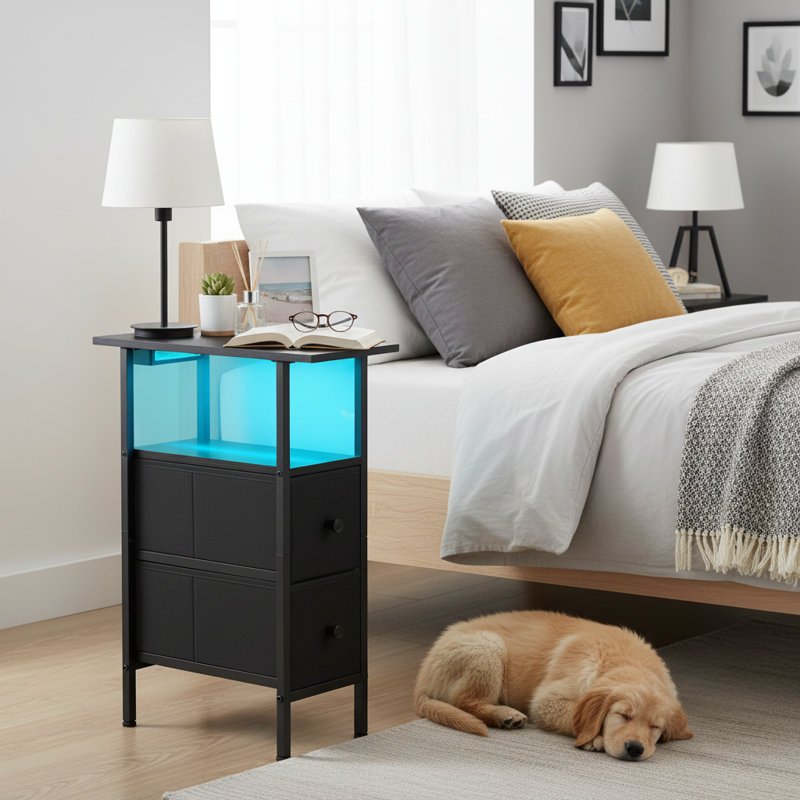 End Table, Black