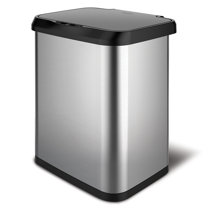 Wayfair, End of Year Clearout Kitchen Trash Cans & Recycling On Sale