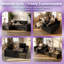 3 Seater Corner Sofa L-Shaped Corduroy Sofa 2.4m-724862539